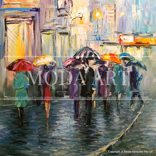 Raining in Washington