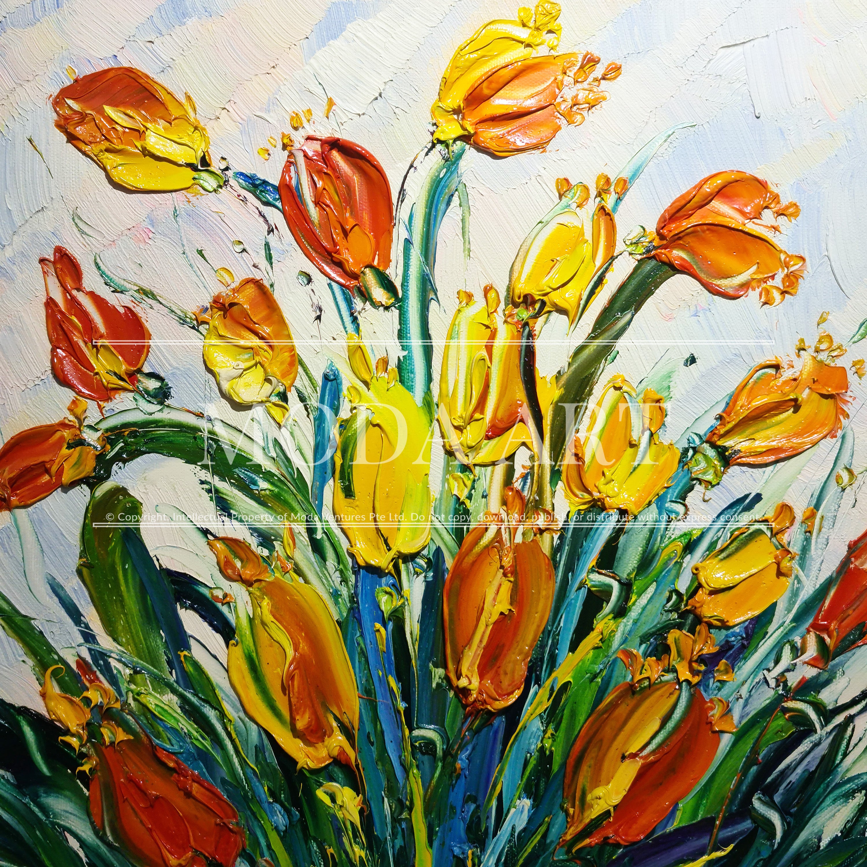 Vibrant Tulips
