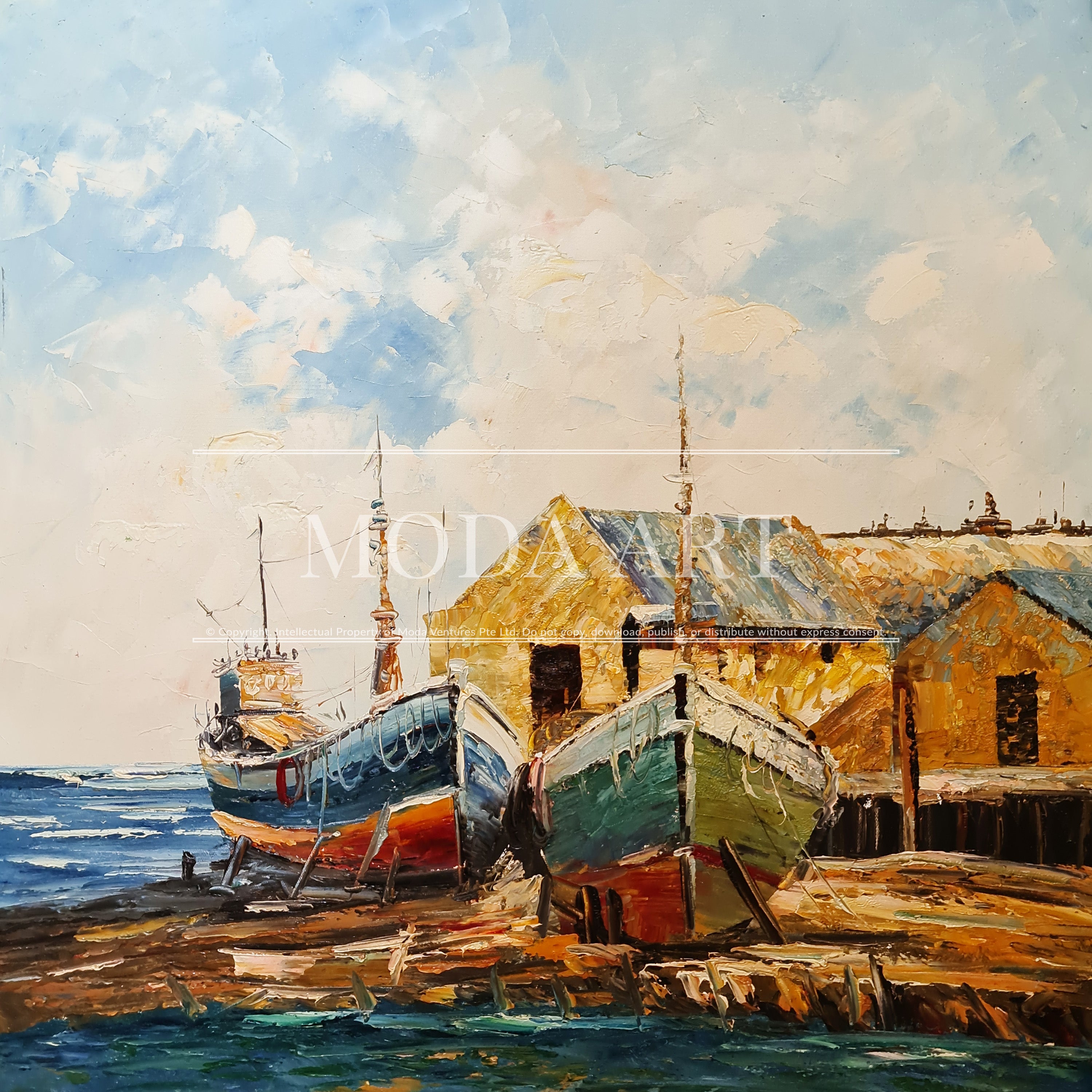 Aground